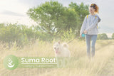 PURE ORIGINAL INGREDIENTS Suma Root Capsules on a wooden surface