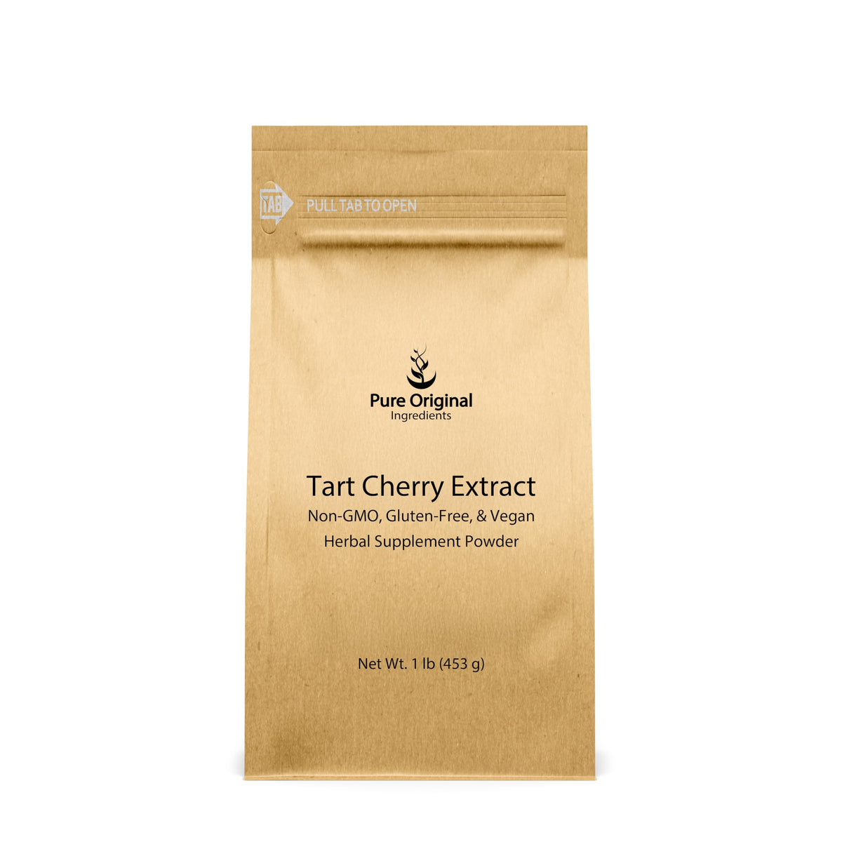 PURE ORIGINAL INGREDIENTS Tart Cherry Extract Powder front view