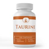 PURE ORIGINAL INGREDIENTS Taurine Capsules front view