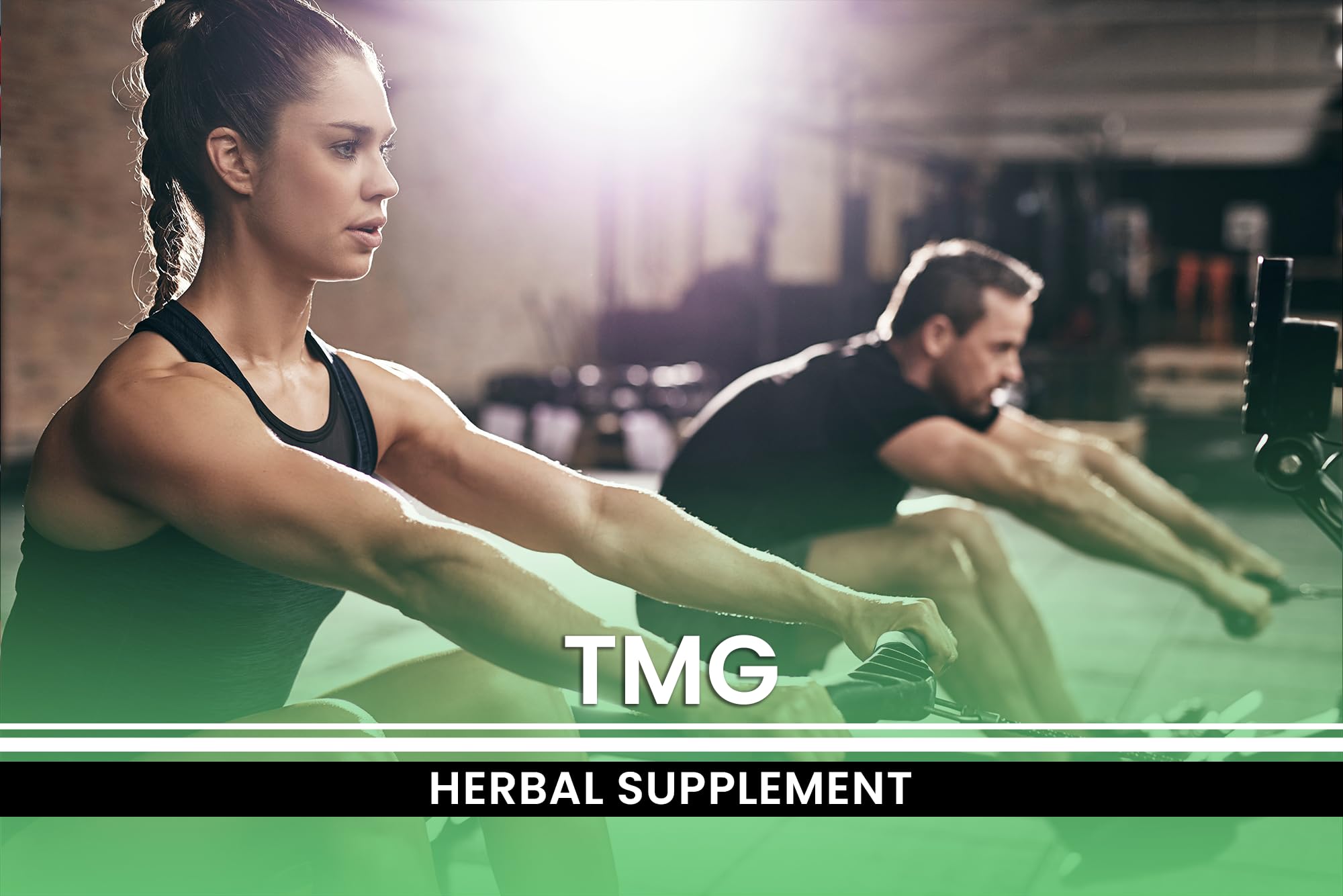 PURE ORIGINAL INGREDIENTS TMG Capsules beside a glass of water