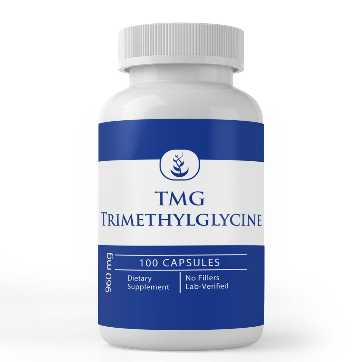 PURE ORIGINAL INGREDIENTS TMG Trimethylglycine Capsules front view