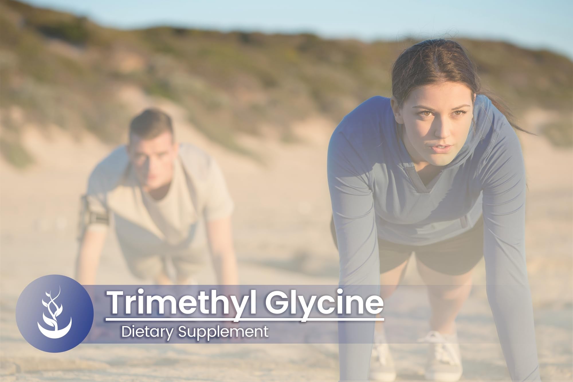PURE ORIGINAL INGREDIENTS TMG Trimethylglycine Capsules on a wooden table
