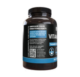 PURE ORIGINAL INGREDIENTS Vitamin B1 Capsules side view