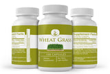 PURE ORIGINAL INGREDIENTS Wheat Grass Capsules close-up
