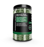 PURE ORIGINAL INGREDIENTS Wheat Grass Capsules side view