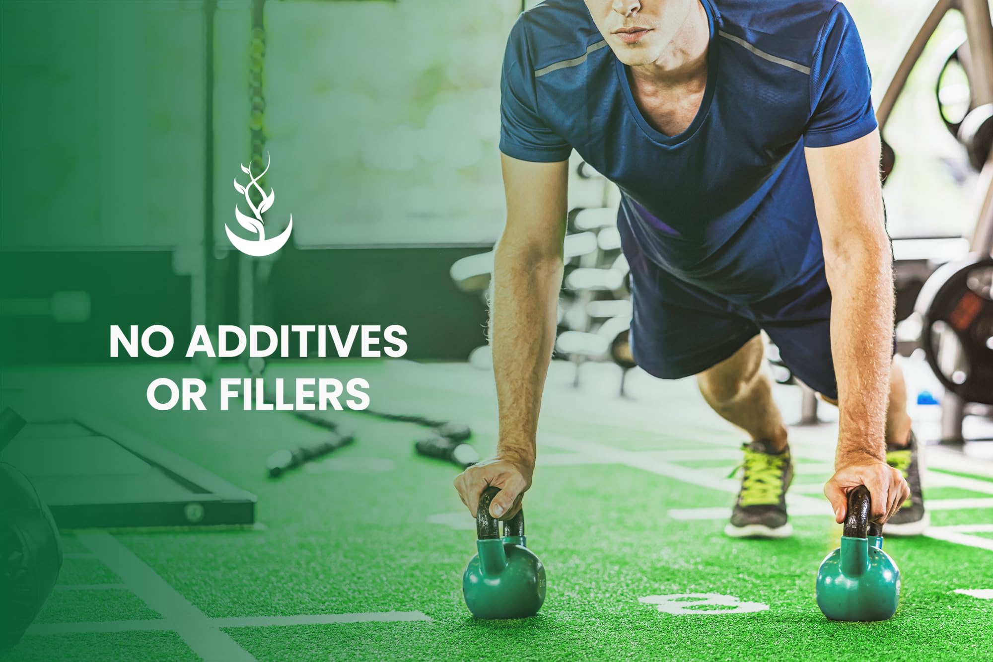 PURE ORIGINAL INGREDIENTS Wheat Grass Capsules with measuring spoon