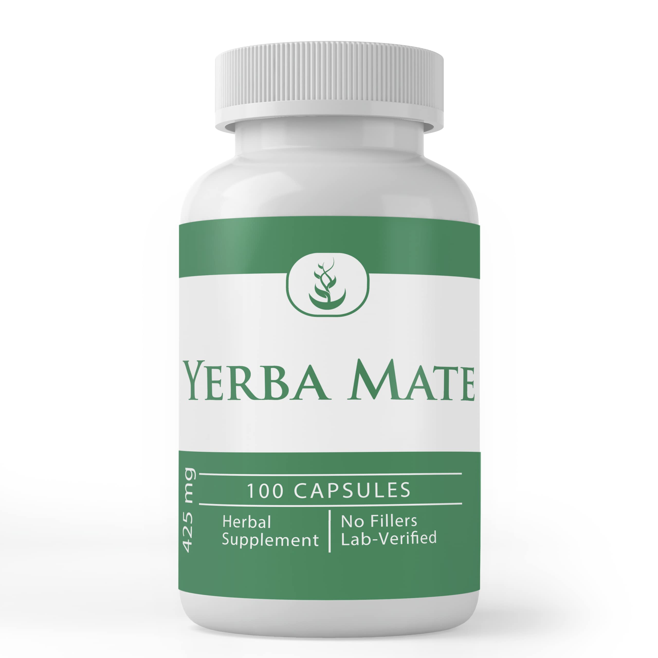 PURE ORIGINAL INGREDIENTS Yerba Mate Capsules front view
