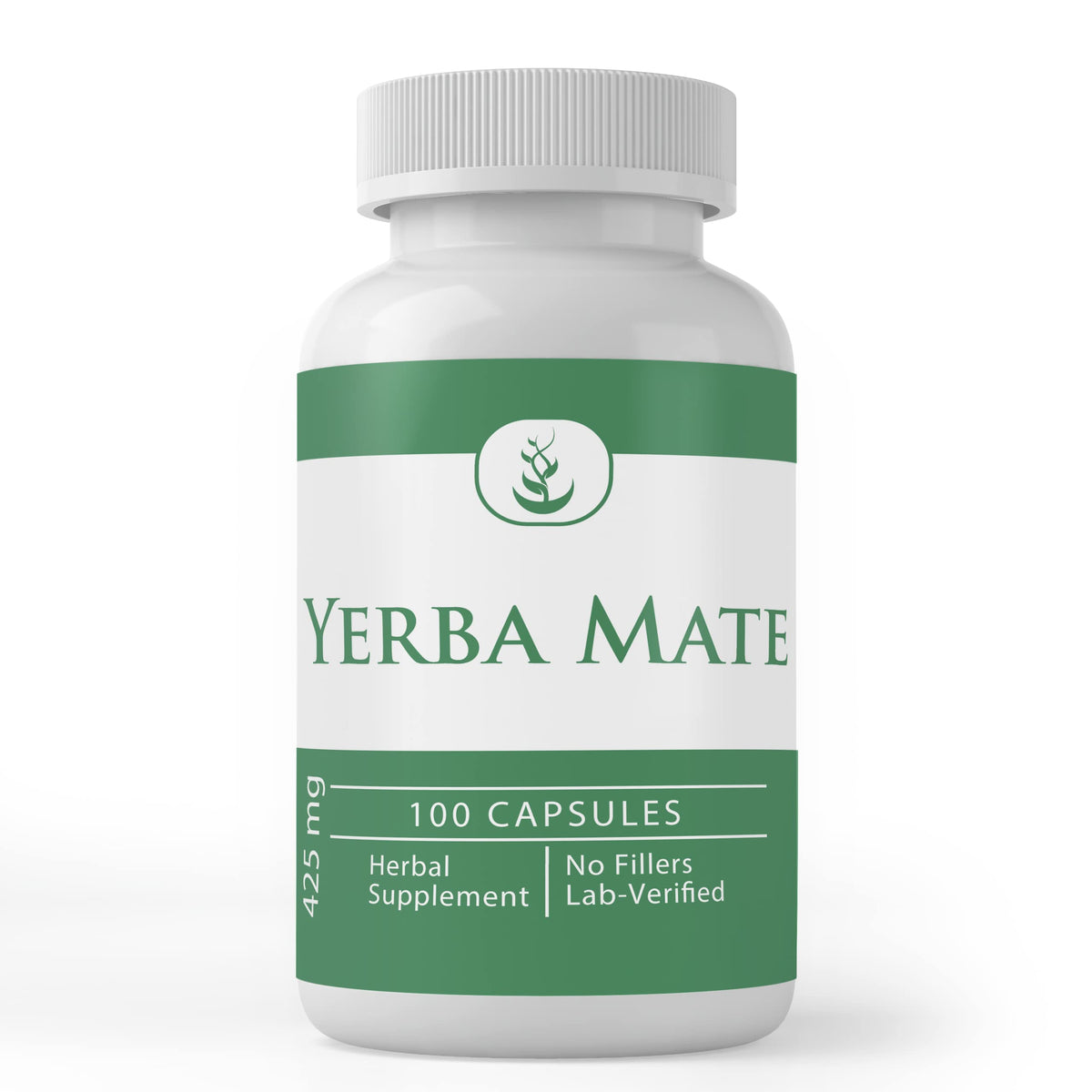 PURE ORIGINAL INGREDIENTS Yerba Mate Capsules front view