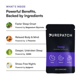 Pure Patch Sleep Patches in a serene bedroom setting