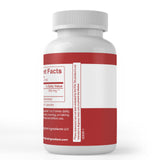 PURE Pomegranate Extract Capsules side view showing capsule details