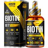 PURE RESEARCH Liquid Biotin Collagen Drops dosage measurement