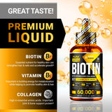 PURE RESEARCH Liquid Biotin Collagen Drops dropper close-up