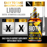 PURE RESEARCH Liquid Biotin Collagen Drops packaging