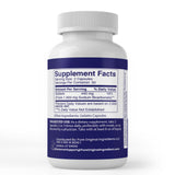 PURE Sodium Bicarbonate Capsules back label with ingredients