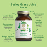 PURE SYNERGY Barley Grass Juice Powder 5.3 oz packaging