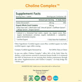 PURE SYNERGY Complete Choline Complex 60 tablets side view