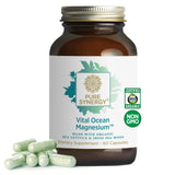 PURE SYNERGY Magnesium Capsules 60 count bottle front view