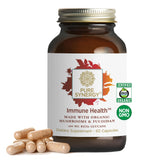 PURE SYNERGY Mega Mushroom Supplement bottle front view
