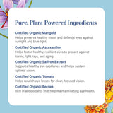 PURE SYNERGY Natural Eye Supplement capsules in hand