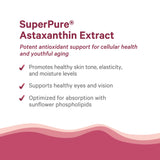 PURE SYNERGY Organic Astaxanthin bottle back view
