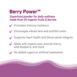 PURE SYNERGY Organic Superfruit Blend 150g ingredients list
