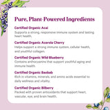 PURE SYNERGY Organic Superfruit Blend 150g packaging