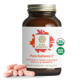PURE SYNERGY Organic Vitamin C Capsules bottle front view