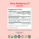 PURE SYNERGY Organic Vitamin C Capsules side view