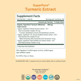 PURE SYNERGY Turmeric Curcumin Complex side view showing capsule details