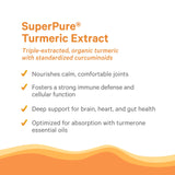 PURE SYNERGY Turmeric Curcumin Complex with organic certification badge