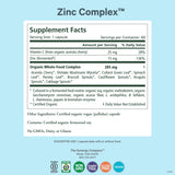 PURE SYNERGY Zinc Supplement bottle with label