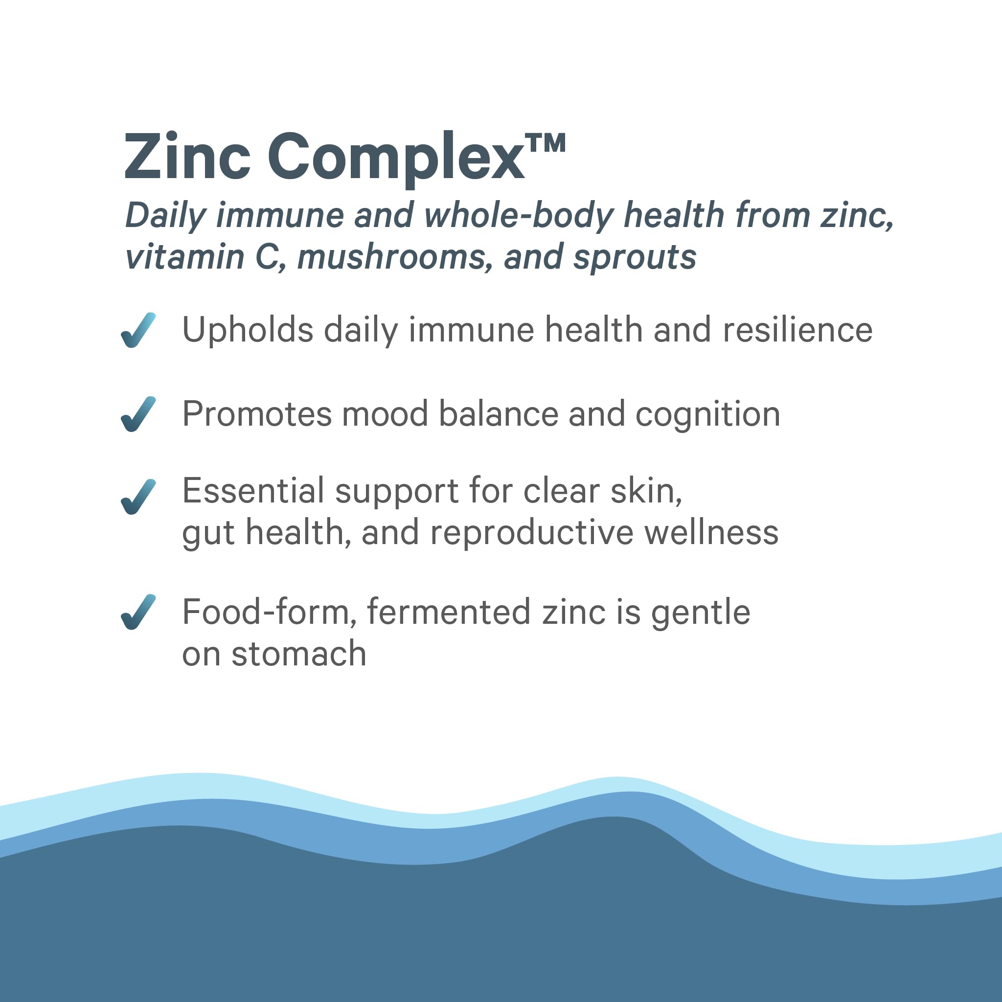 PURE SYNERGY Zinc Supplement ingredients list