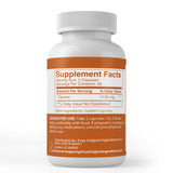 PURE Taurine Capsules bottle with label