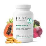 Pure Therapro Rx B-Complex Vitamins 60 vegan capsules front view
