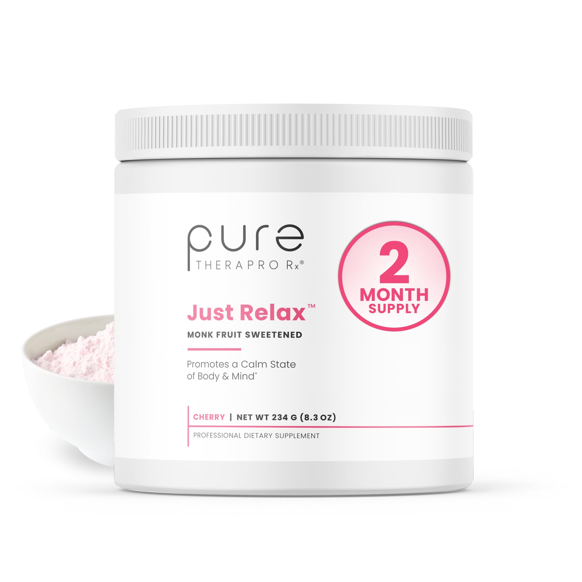 Pure Therapro Rx Just daily wellness Supplement front view with packaging