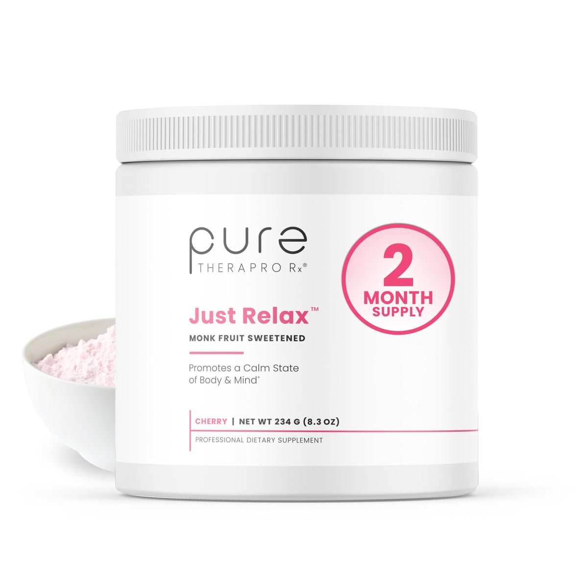 Pure Therapro Rx Just daily wellness Supplement front view with packaging