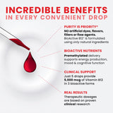 Pure Therapro Rx Methyl B12 Liquid Supplement ingredients list