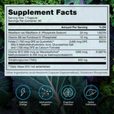 Pure Therapro Rx Methylated B Complex Vitamins 60 Capsules side view