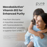 Pure Therapro Rx Methylated B Complex Vitamins close-up of capsules