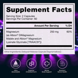 Pure Therapro Rx Optimum Magnesium 250mg capsules side view