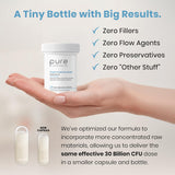 Pure Therapro Rx Power Probiotic Daily 30 Billion CFU Capsules back view