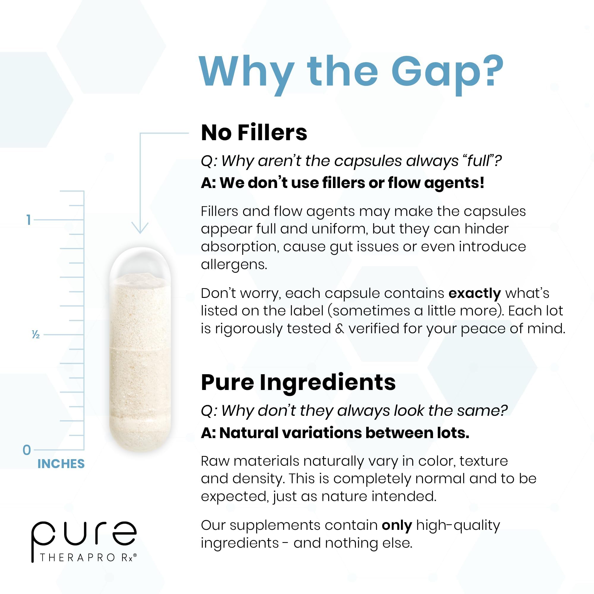 Pure Therapro Rx Power Probiotic Daily 30 Billion CFU Capsules on a wooden table