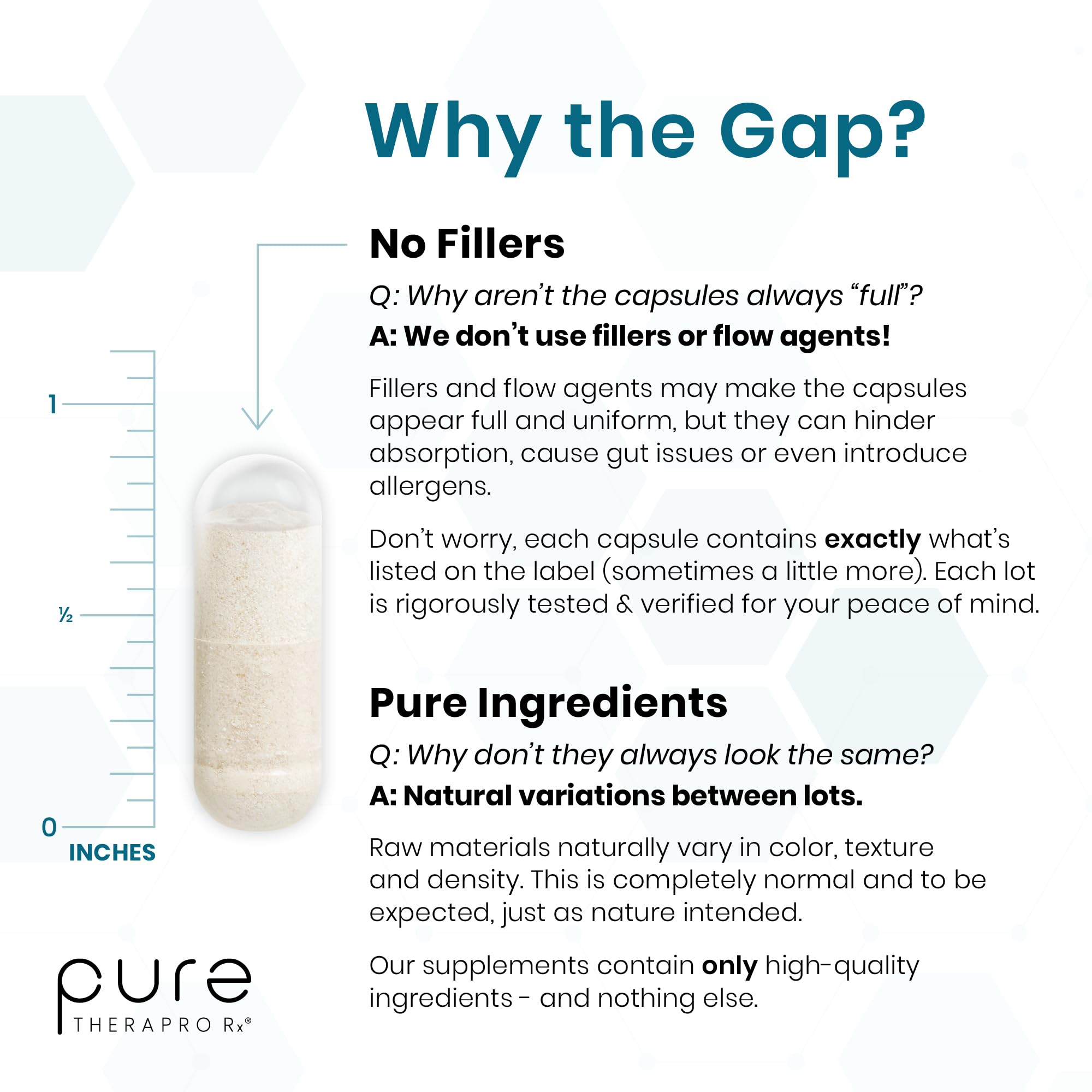 Pure Therapro Rx Tendopure supplement bottle with a green background