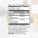 Pure Therapro Rx Ultimate K2 liquid multivitamin ingredients list