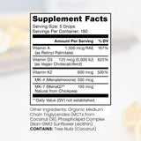 Pure Therapro Rx Vegan A-D-K Full-Spectrum Drops 28g bottle with label