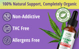Pure Wellness Organic Hemp Seed Oil 30,000mg back view showing ingredients