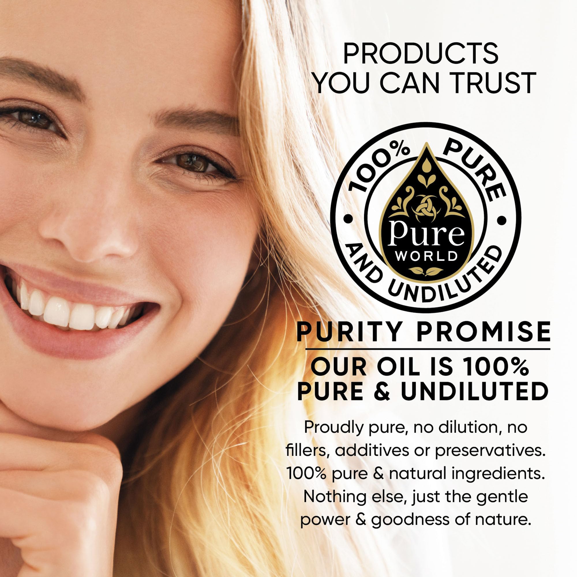 Pure World Black Seed Oil 100g bottle with spoon