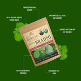 PureAyurbliss Bacopa Monnieri Herbal Supplement on a table