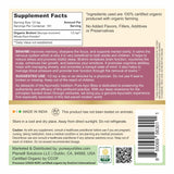 PureAyurbliss Bacopa Monnieri Herbal Supplement side view
