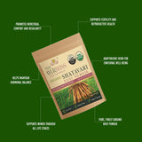 PureAyurbliss Shatavari Powder 454g with measuring scoop